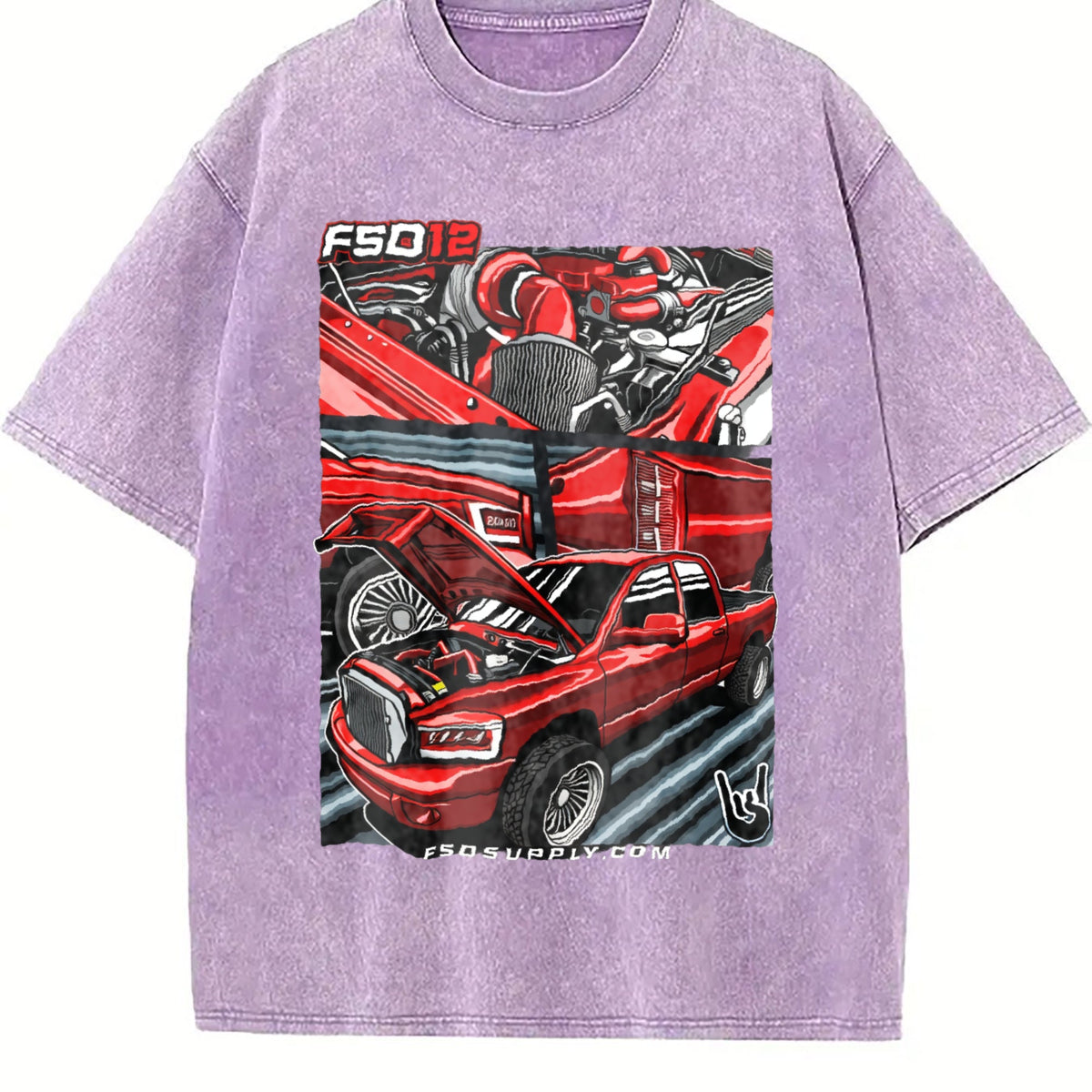 Red Truck Build Blend For Diesel Builders Vintage Washed product image 6