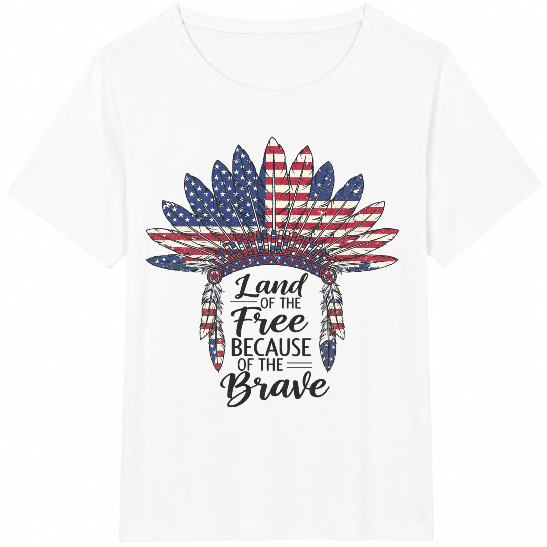 4th Of July Indigenous Cotton T-Shirt product image 2