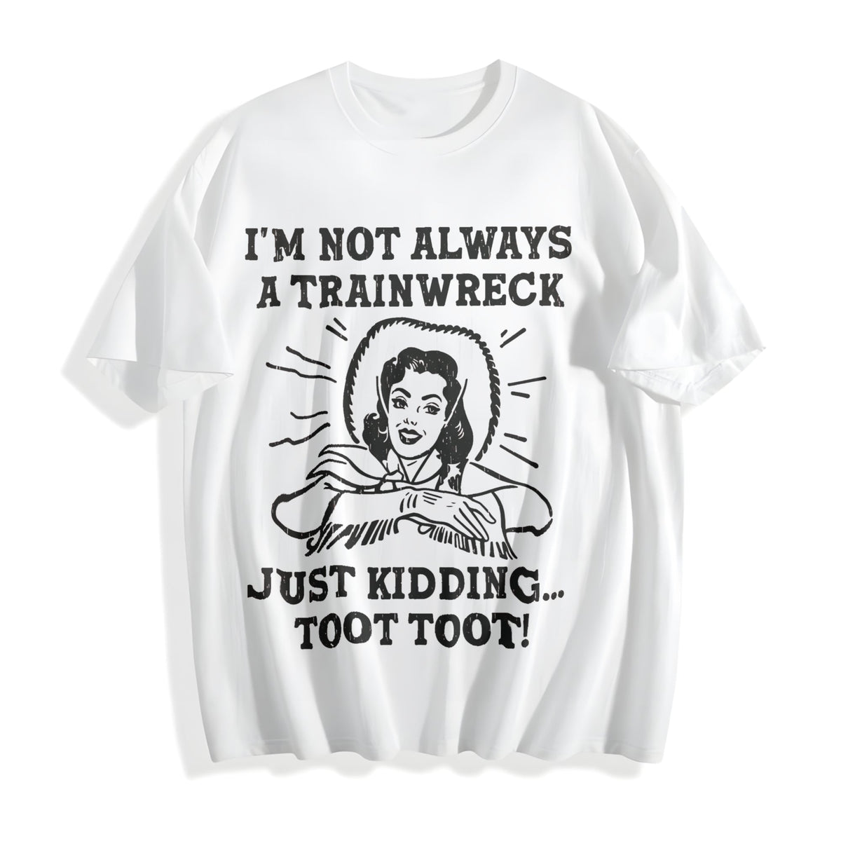 Funny Im Not Always A Trainwreck Just Kidding Sarcastic product image 2