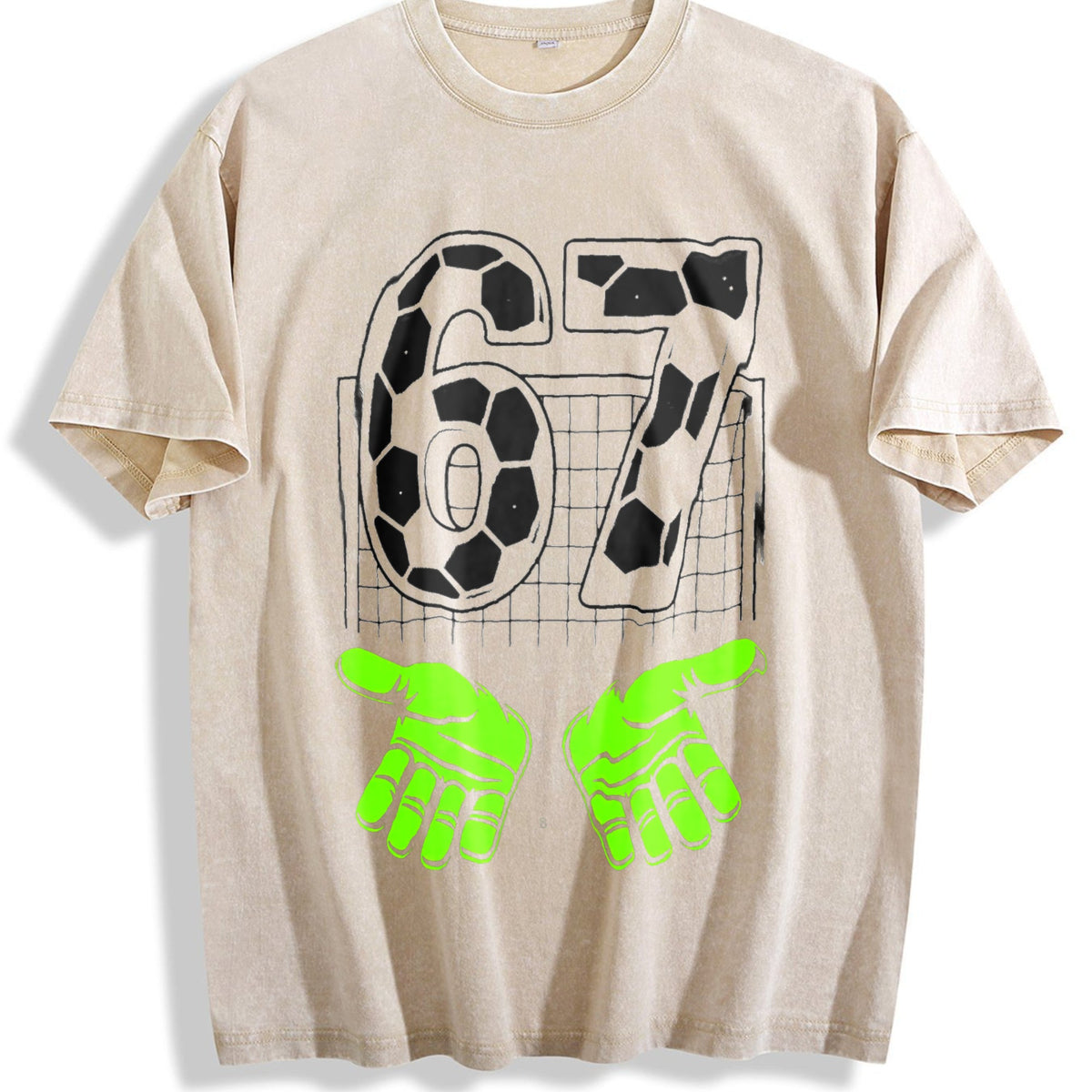 Global Soccer Fan Vintage Washed T-Shirt product image 1