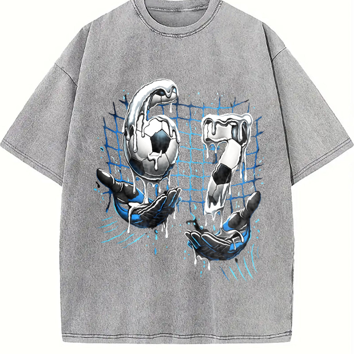 Global Soccer Fan Vintage Washed T-Shirt product image 5