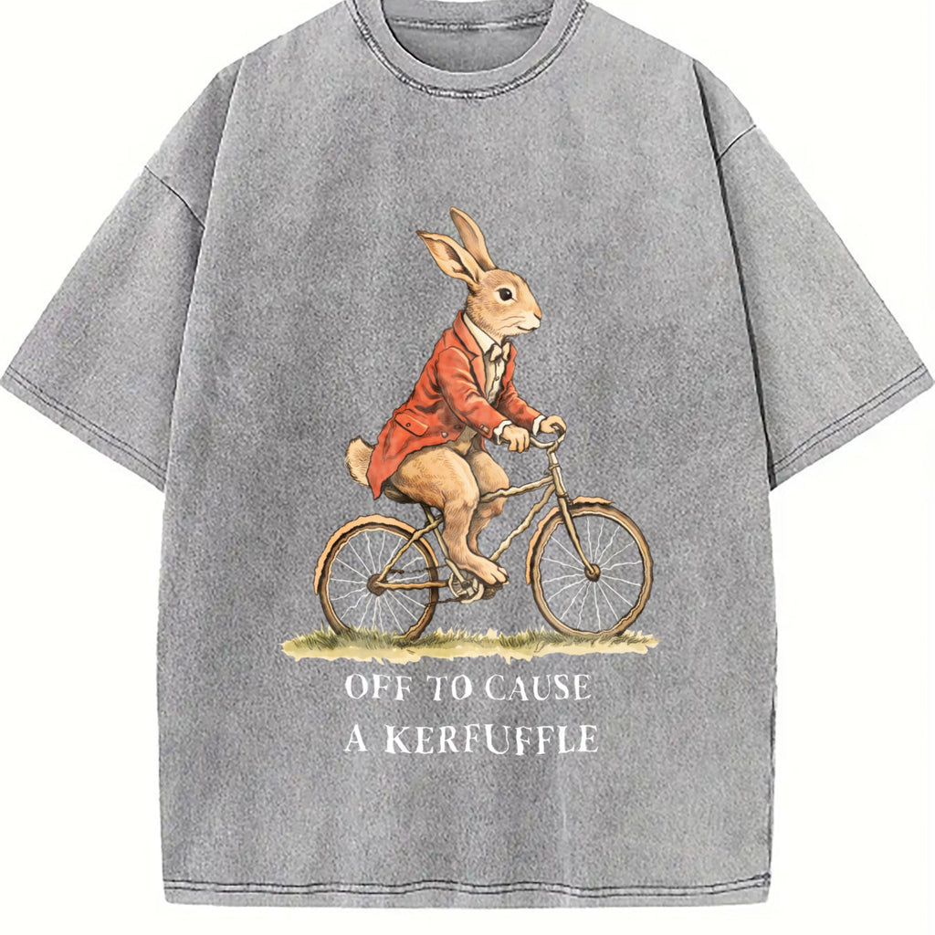 Rabbit Vintage Washed T-Shirt product image 5