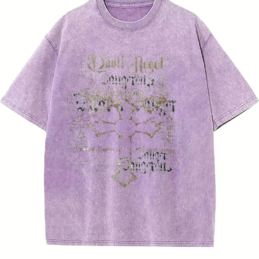 Dark Gothic Summer Vintage Washed T-Shirt product image 6