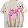 Pink Cheetah Vintage Washed T-Shirt product image 1