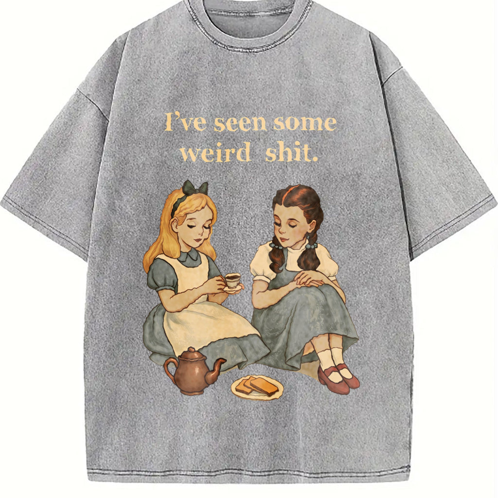 Sarcastic Humor Vintage Washed T-Shirt product image 5