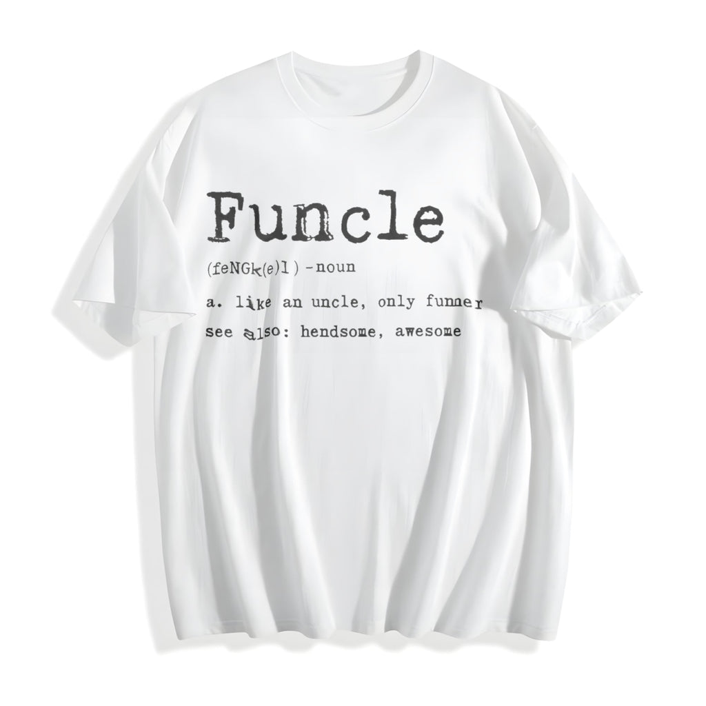 Funcle Definition Funny Uncle Family Novelty Cool Cotton product image 2