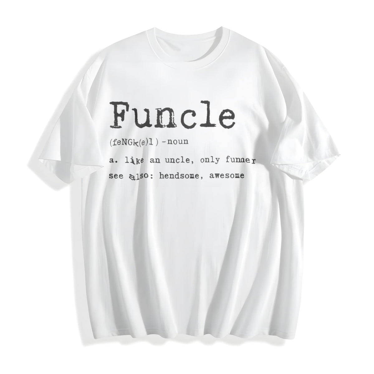 Funcle Definition Funny Uncle Family Novelty Cool Cotton product image 2