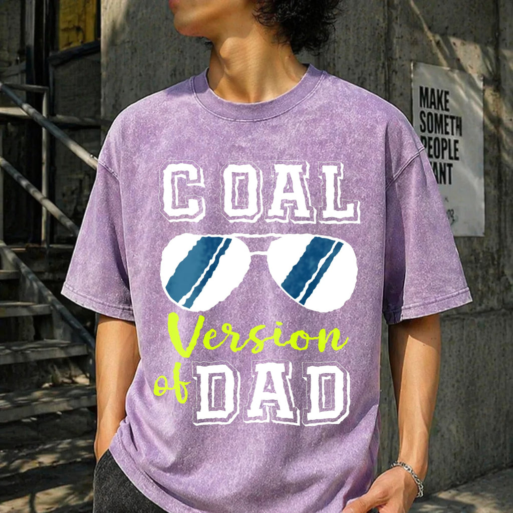 Dad And Son Matching Vintage Washed T-Shirt product image 6
