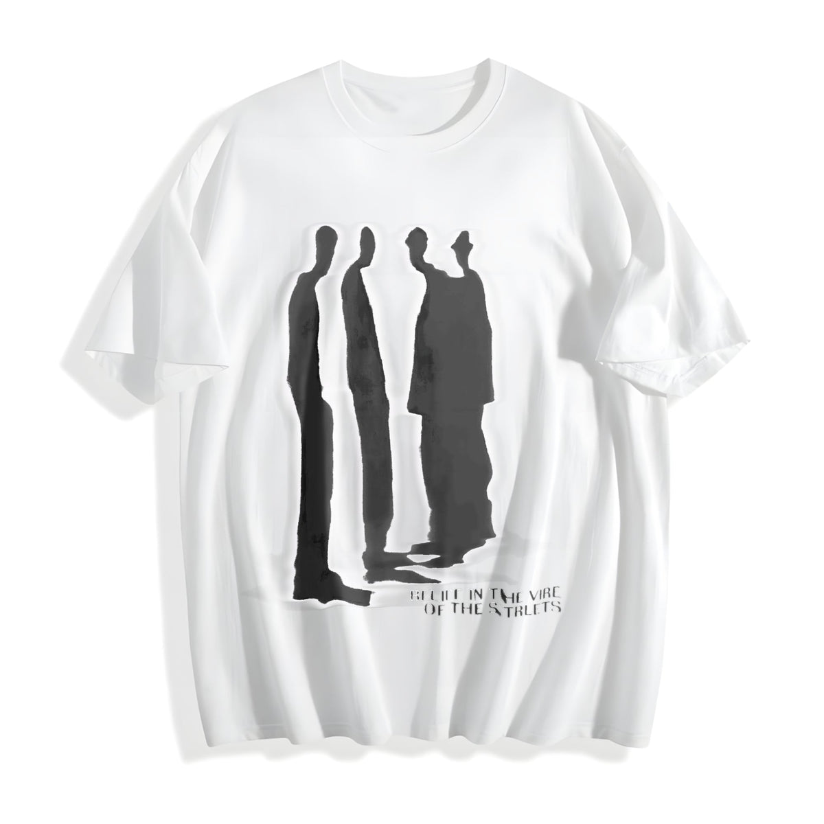 Atmosphere Virtual Shadow Characters Cotton T-Shirt product image 2
