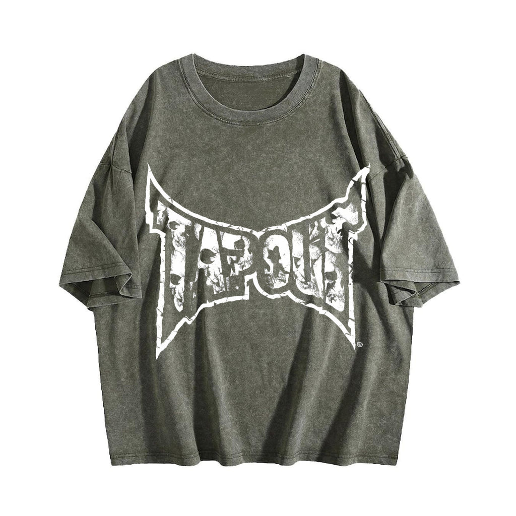 Y2K Tapout Skull Amity Affliction Mma Elite Vintage Washed product image 4