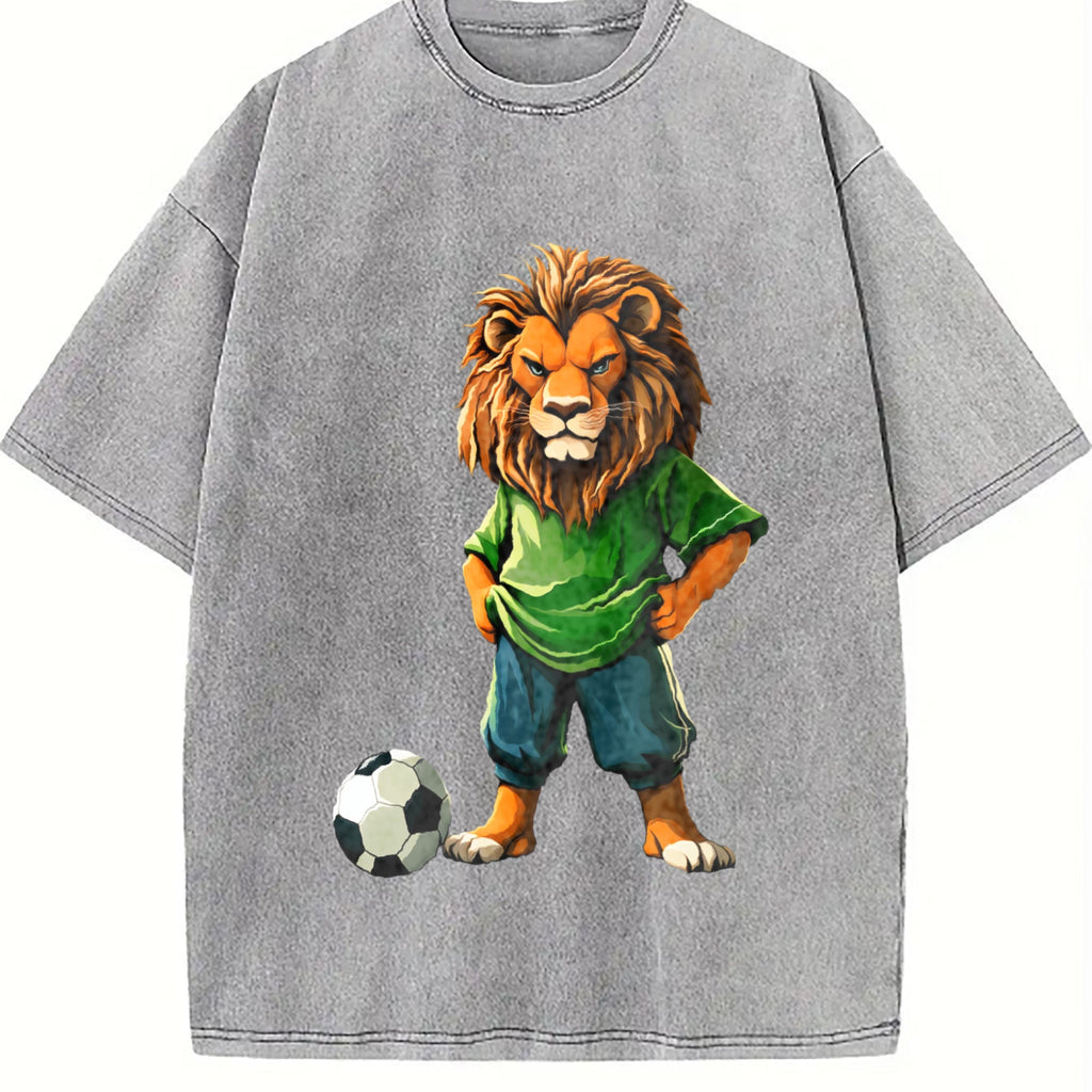 Global Soccer Fan Vintage Washed T-Shirt product image 5