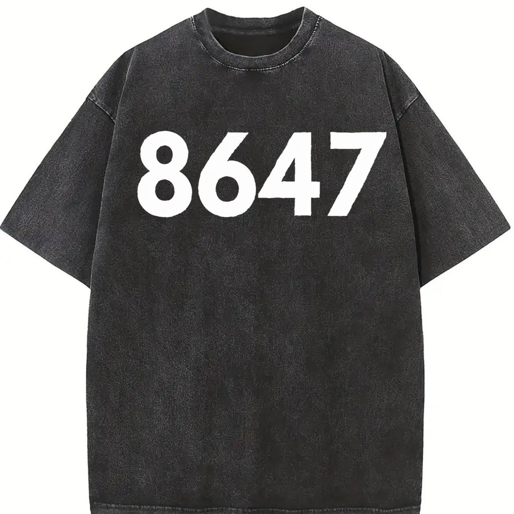 8647 Anti-trump Bella Canvas Vintage Washed T-Shirt product image 2