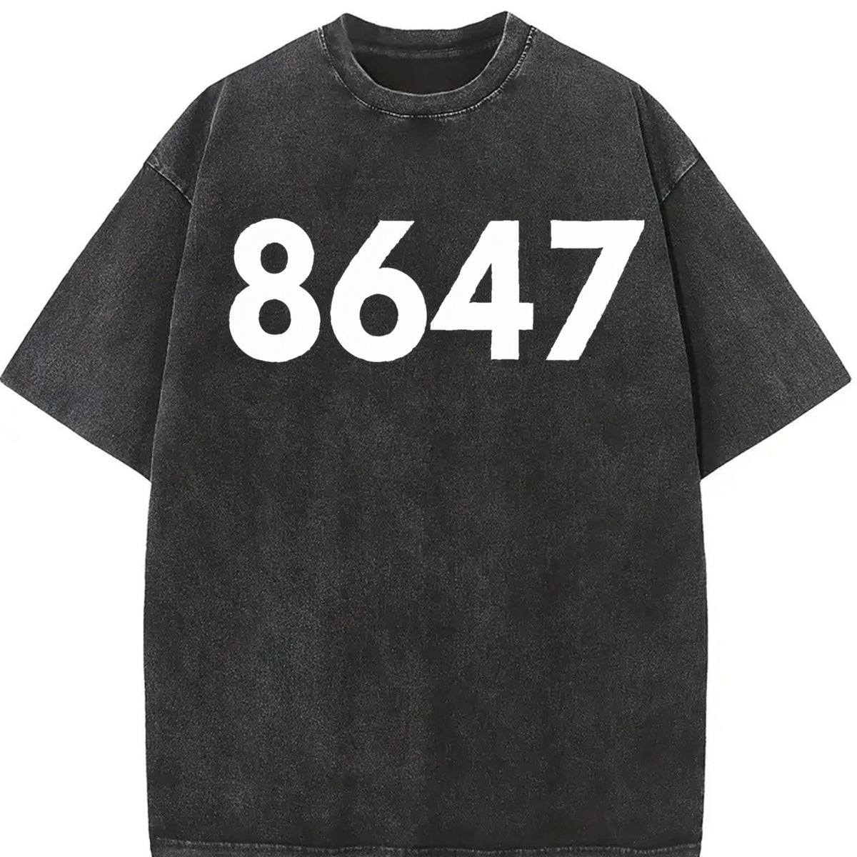 8647 Anti-trump Bella Canvas Vintage Washed T-Shirt product image 2