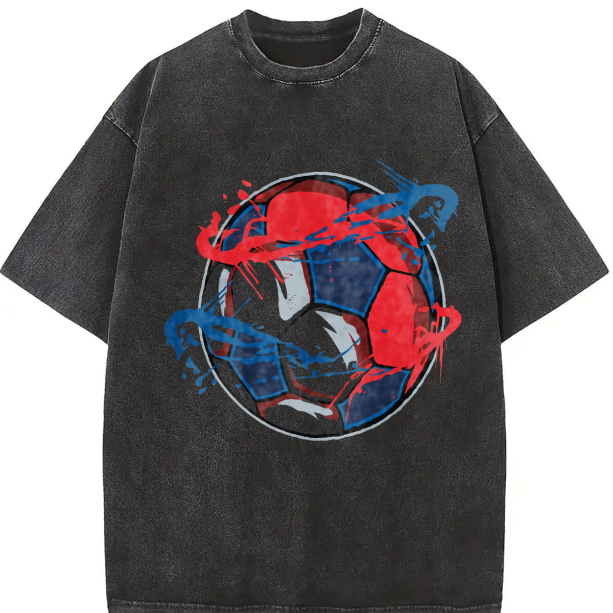 Global Soccer Fan Vintage Washed T-Shirt product image 2