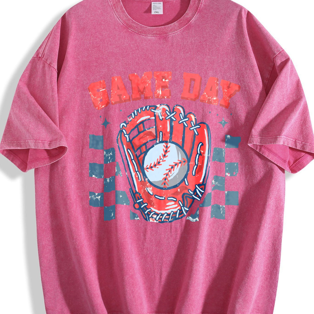 Charm For Game Day Vintage Washed T-Shirt product image 7