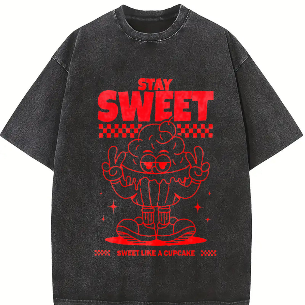 Stay Sweet Mascot 90s Vintage Washed T-Shirt product image 2