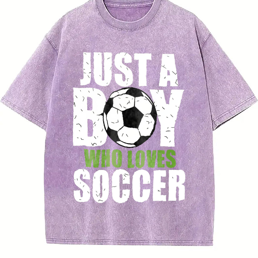 Global Soccer Fan Vintage Washed T-Shirt product image 6