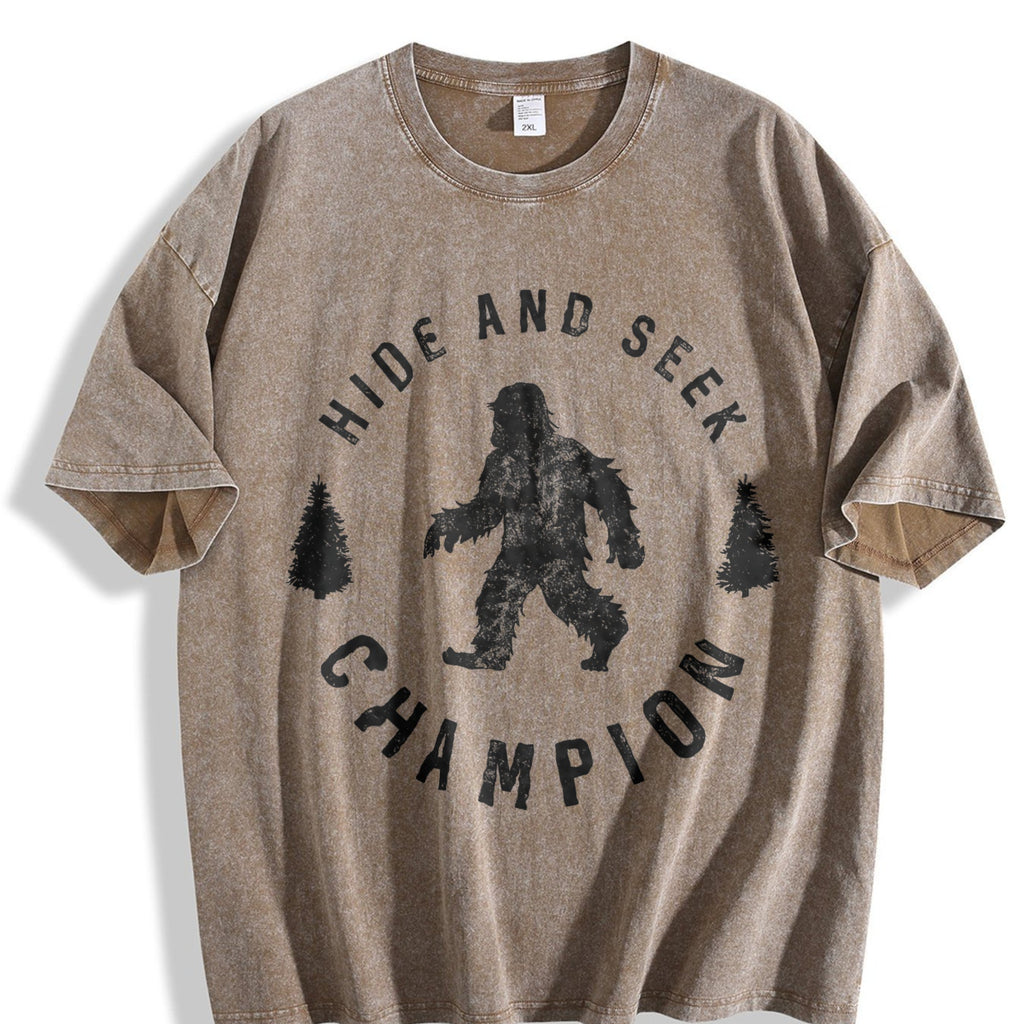 Hide And Seek Champion Funny Bigfoot Humor Cool Vintage product image 3