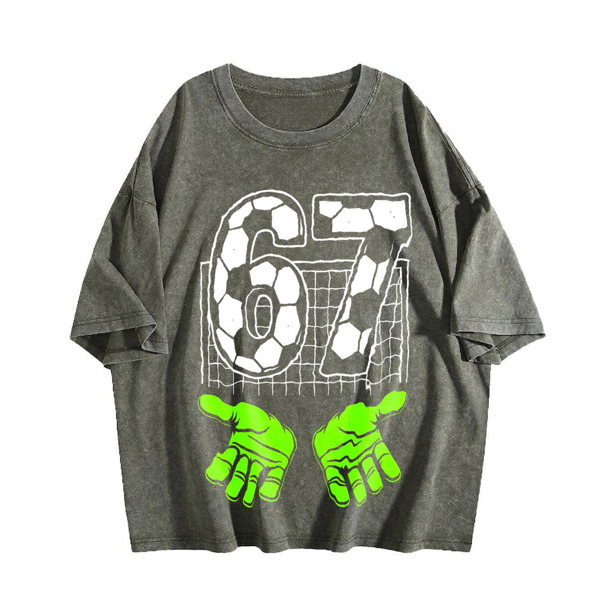 Global Soccer Fan Vintage Washed T-Shirt product image 4