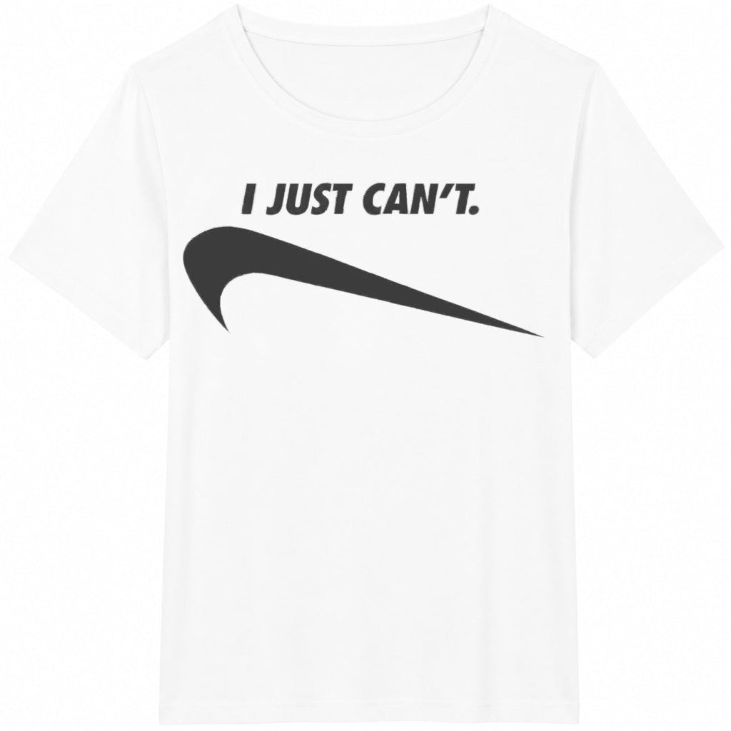 I Just Can't Funny Cotton T-Shirt product image 2
