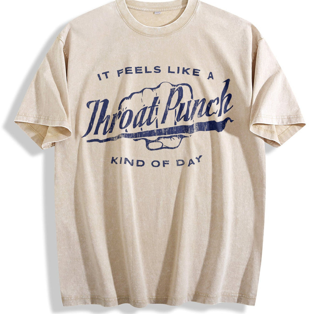 It Feels Like A Throat Punch Kind Of Day Funny Bad Mood product image 1