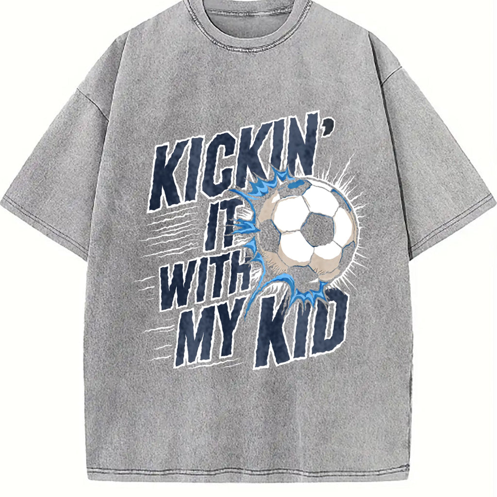 Global Soccer Fan Vintage Washed T-Shirt product image 5