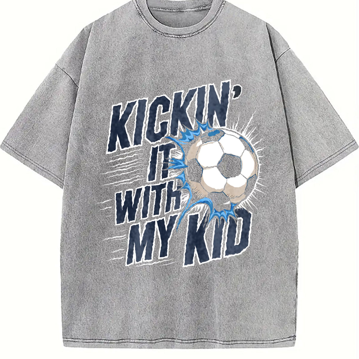 Global Soccer Fan Vintage Washed T-Shirt product image 5