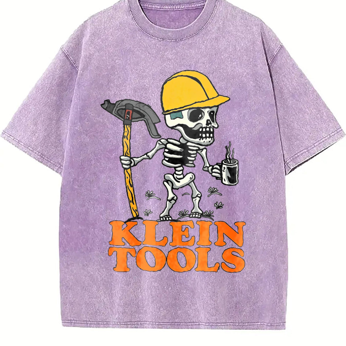 Klein Tools Skeleton Worker Vintage Washed T-Shirt product image 6