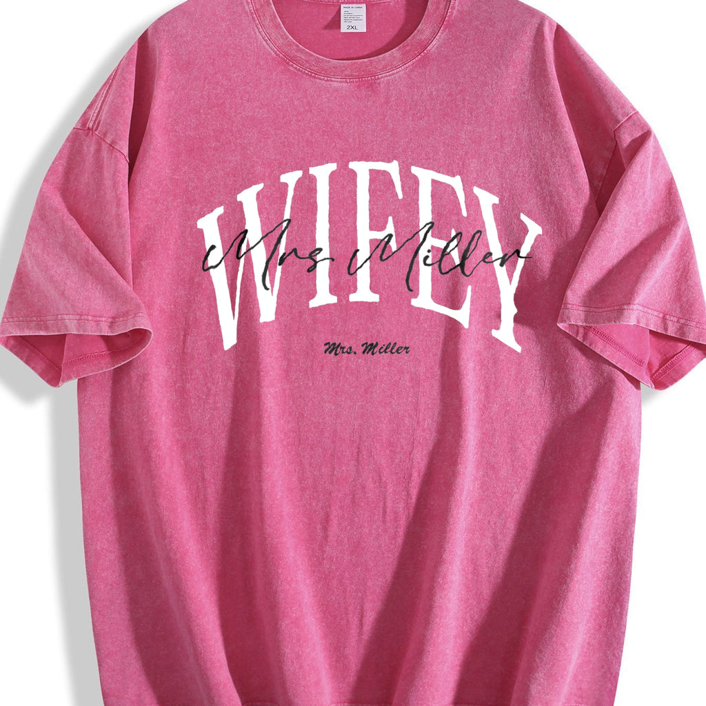 Wifey Vintage Washed T-Shirt product image 7