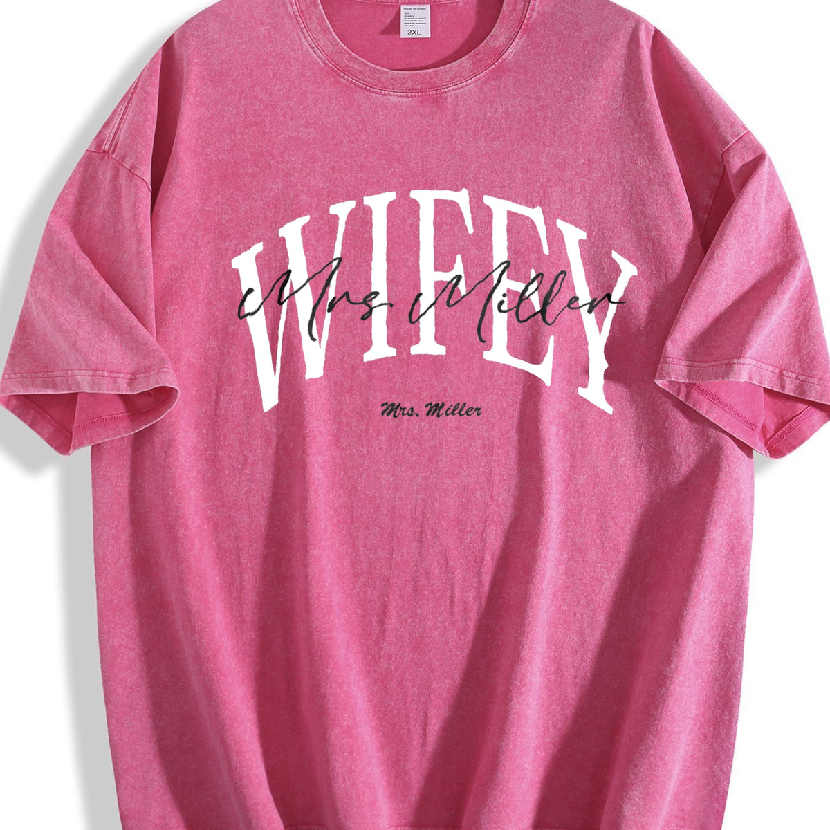 Wifey Vintage Washed T-Shirt product image 7