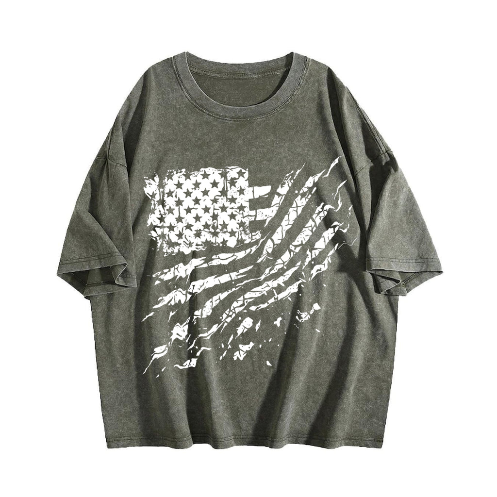 American Flag Y2K Boxy For Aesthetic Summer Vibes Vintage product image 4