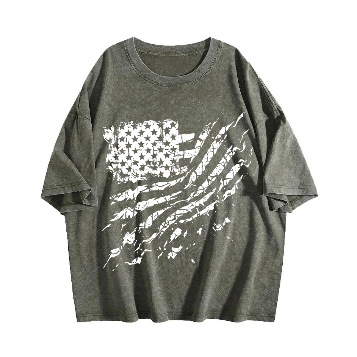 American Flag Y2K Boxy For Aesthetic Summer Vibes Vintage product image 4