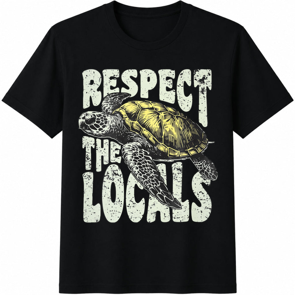 Respect The Locals Cotton T-Shirt product image 1