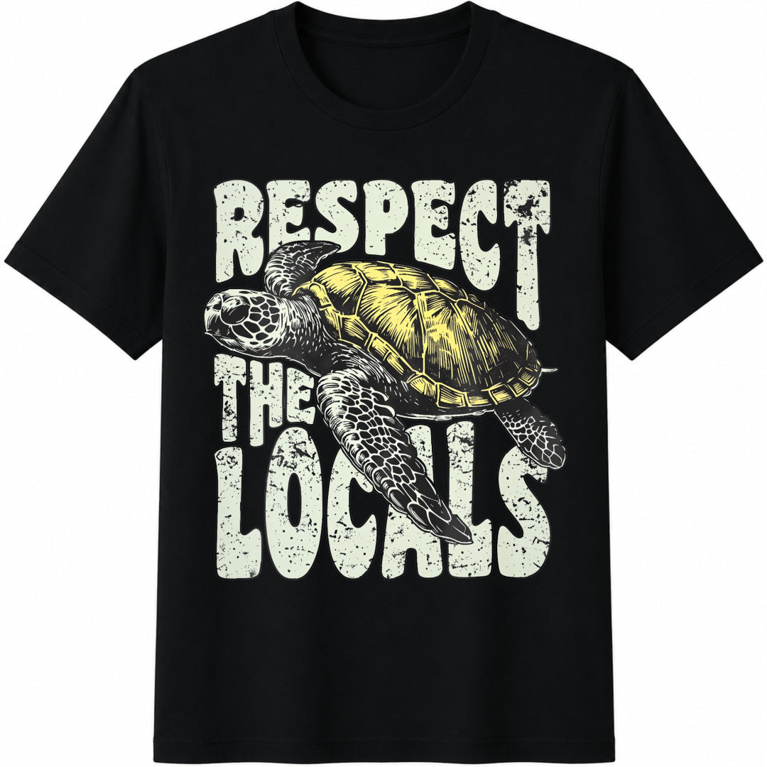 Respect The Locals Cotton T-Shirt product image 1