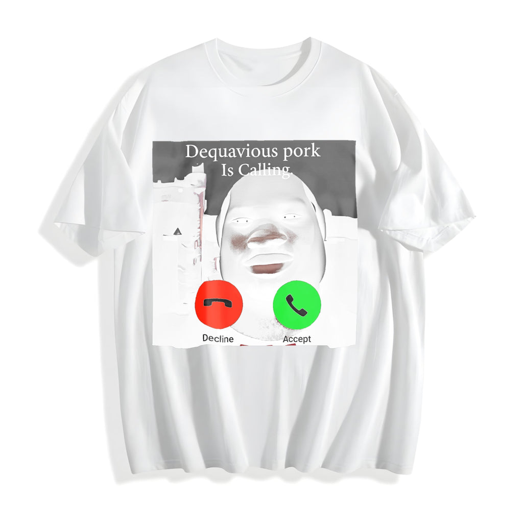 100 Daquavious Pork Is Calling John Meme Joke Oddly Cotton product image 2