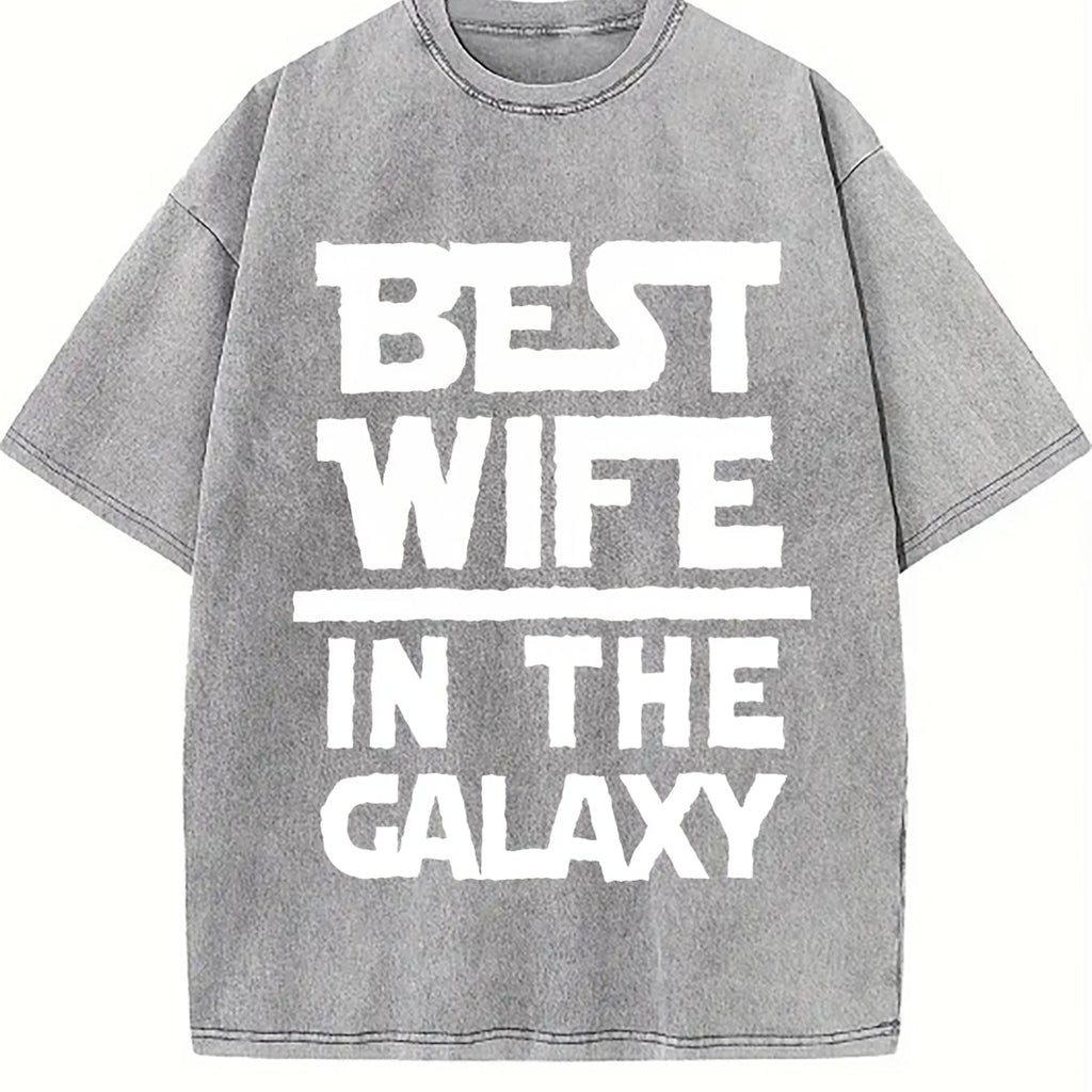 Funny Daughter Wife Slogan Vintage Washed T-Shirt product image 5