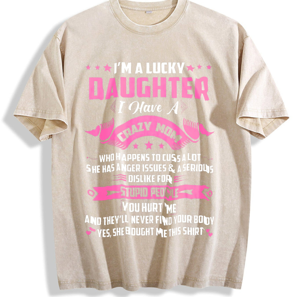 Lucky Daughter Vintage Washed T-Shirt product image 1