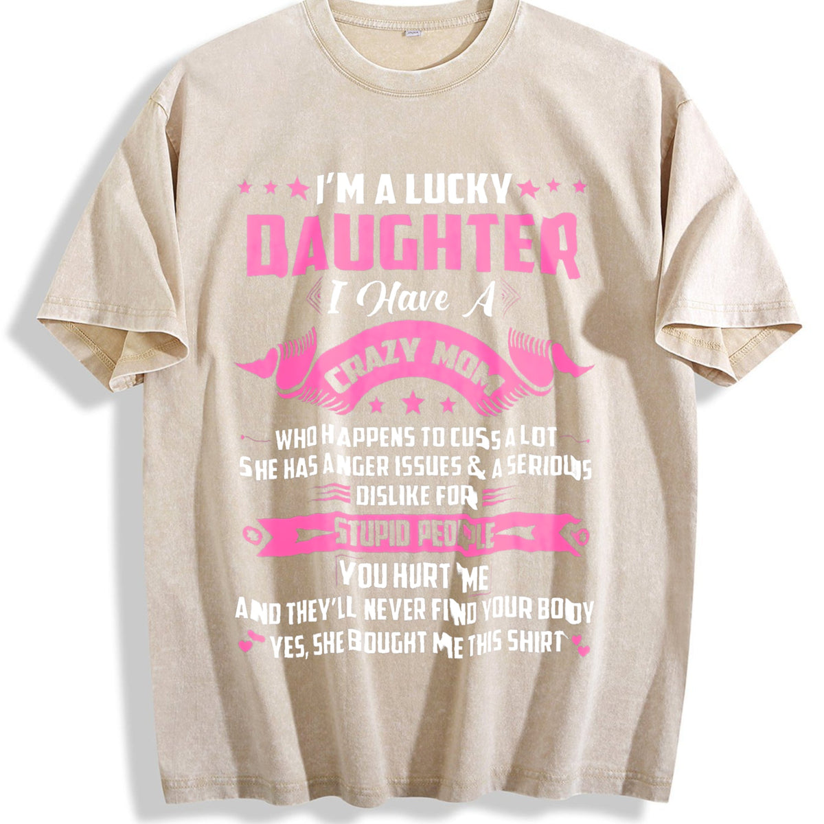 Lucky Daughter Vintage Washed T-Shirt product image 1