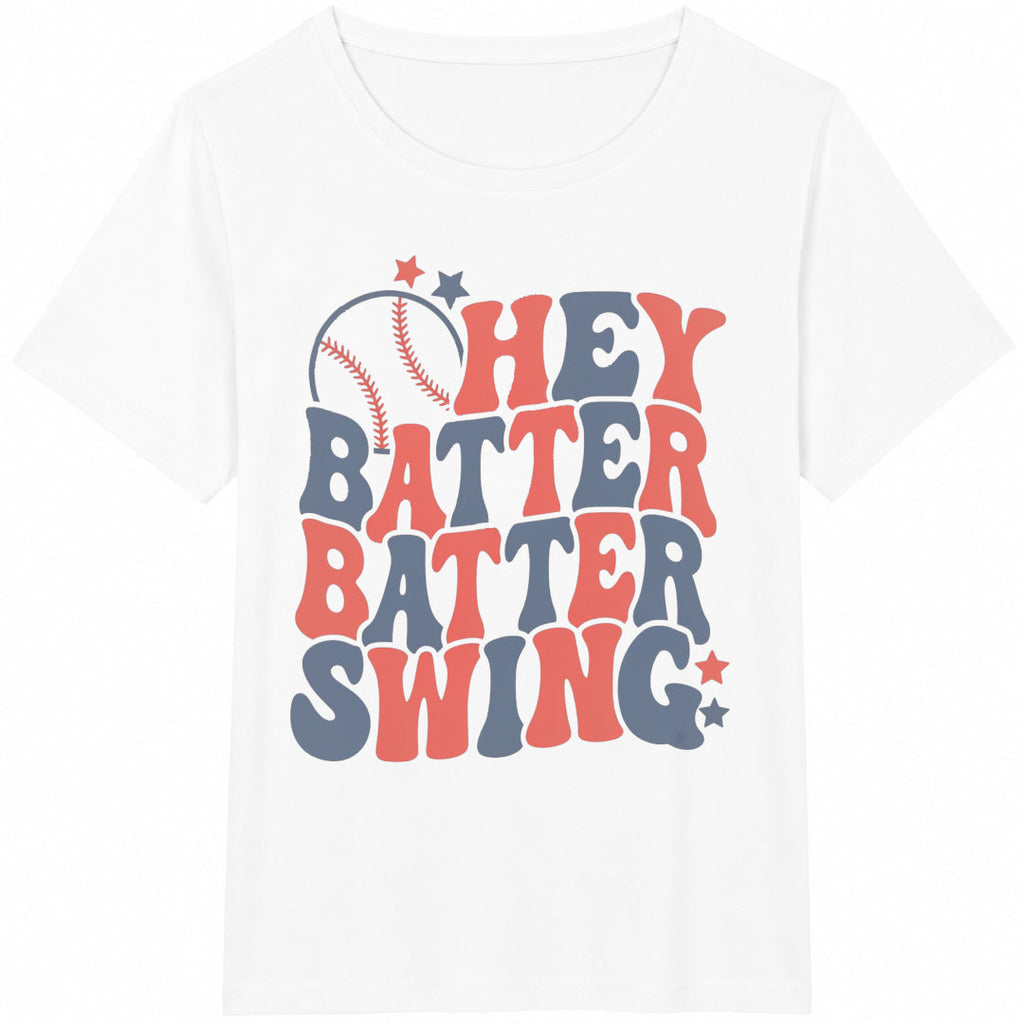 Hey Batter Swing Cotton T-Shirt product image 2