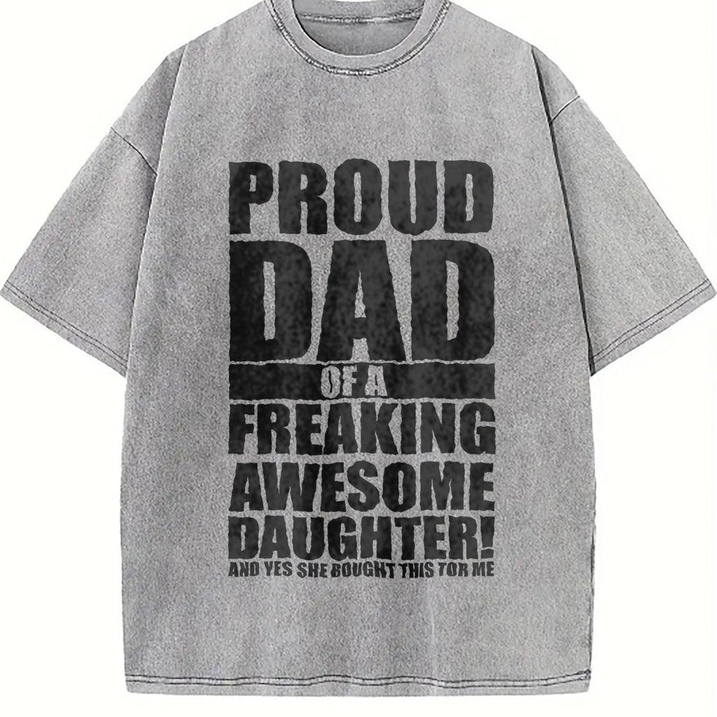 Proud Dad Of A Freaking Awesome Daughter Funny Fathers product image 5