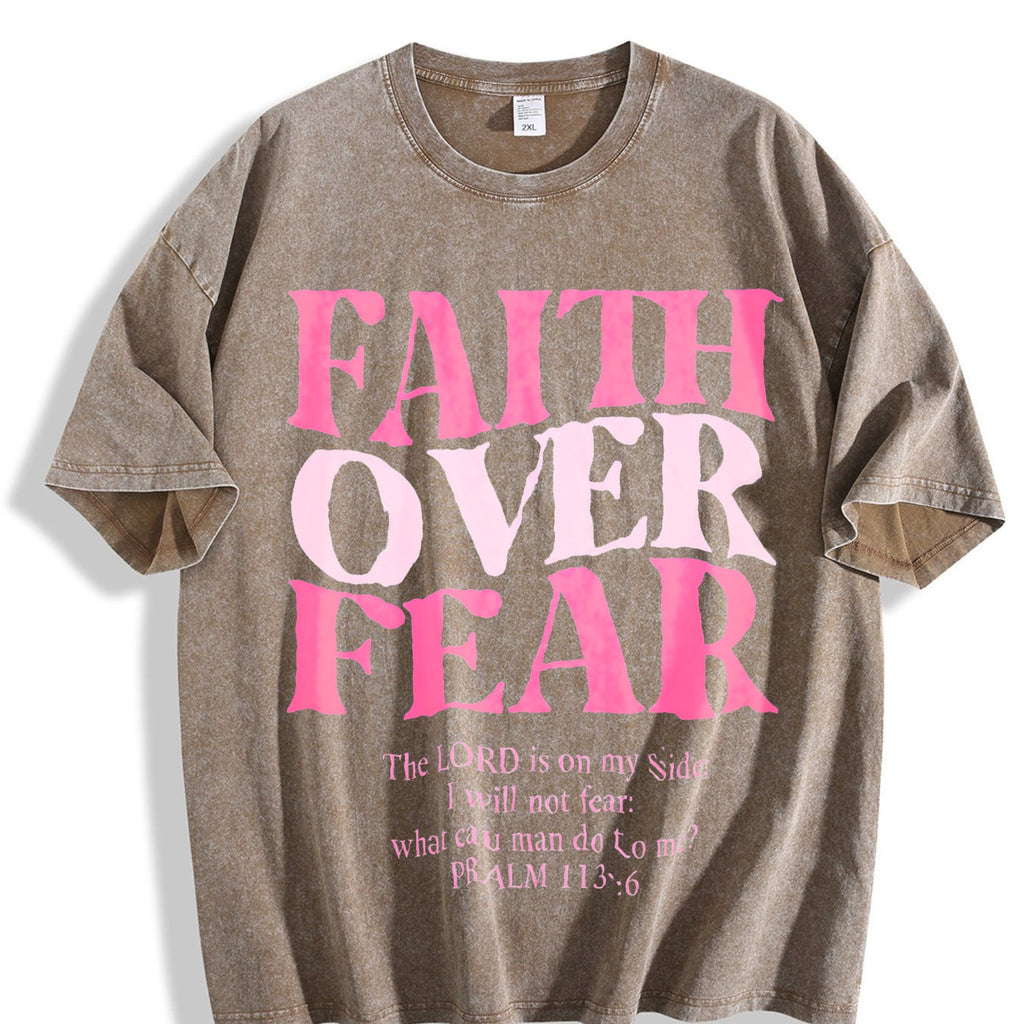 Faith Over Fear Jesus Christian Religious Sayings Bible product image 3