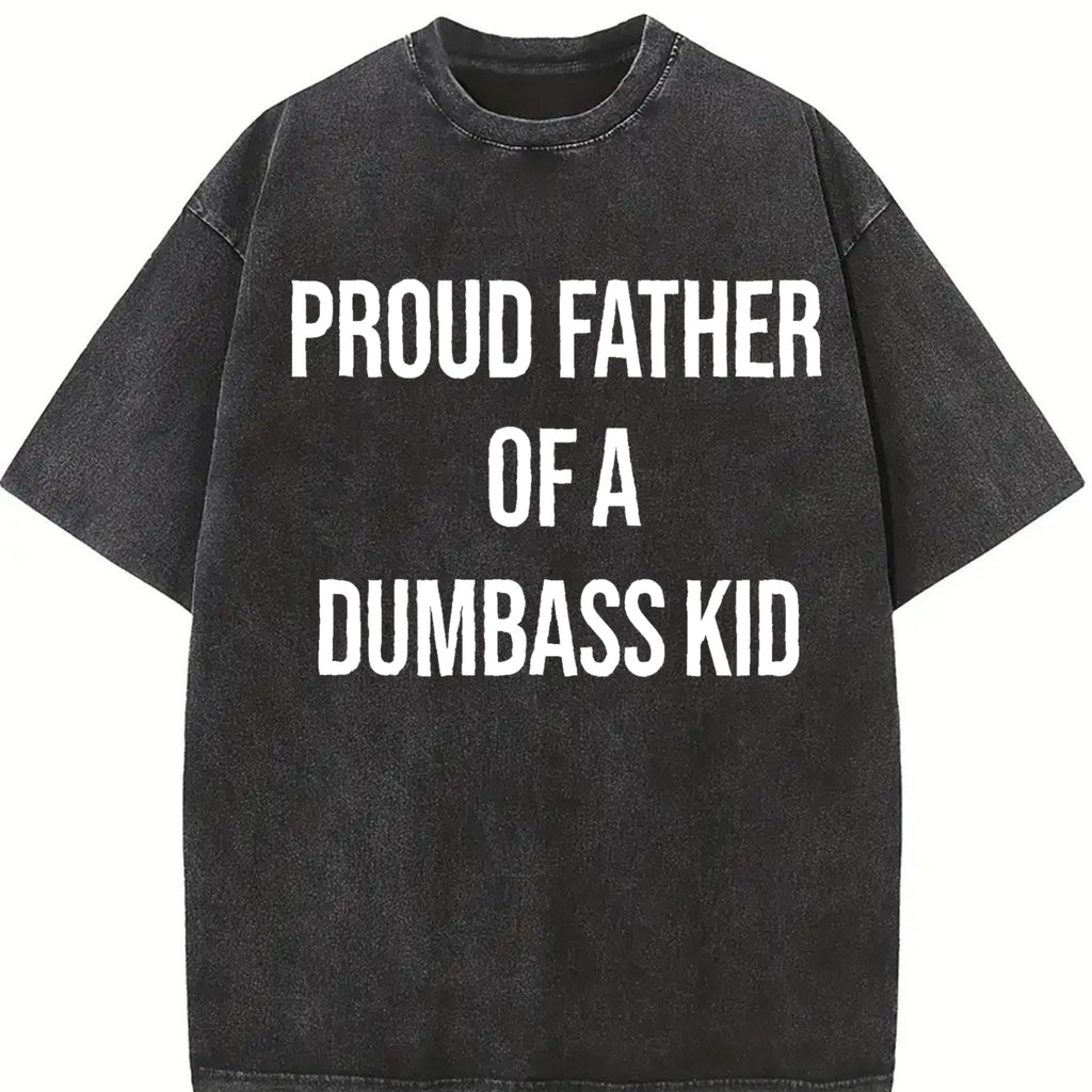 Funny Proud Father Of A Dumbass Sarcastic Dad For Vintage product image 2