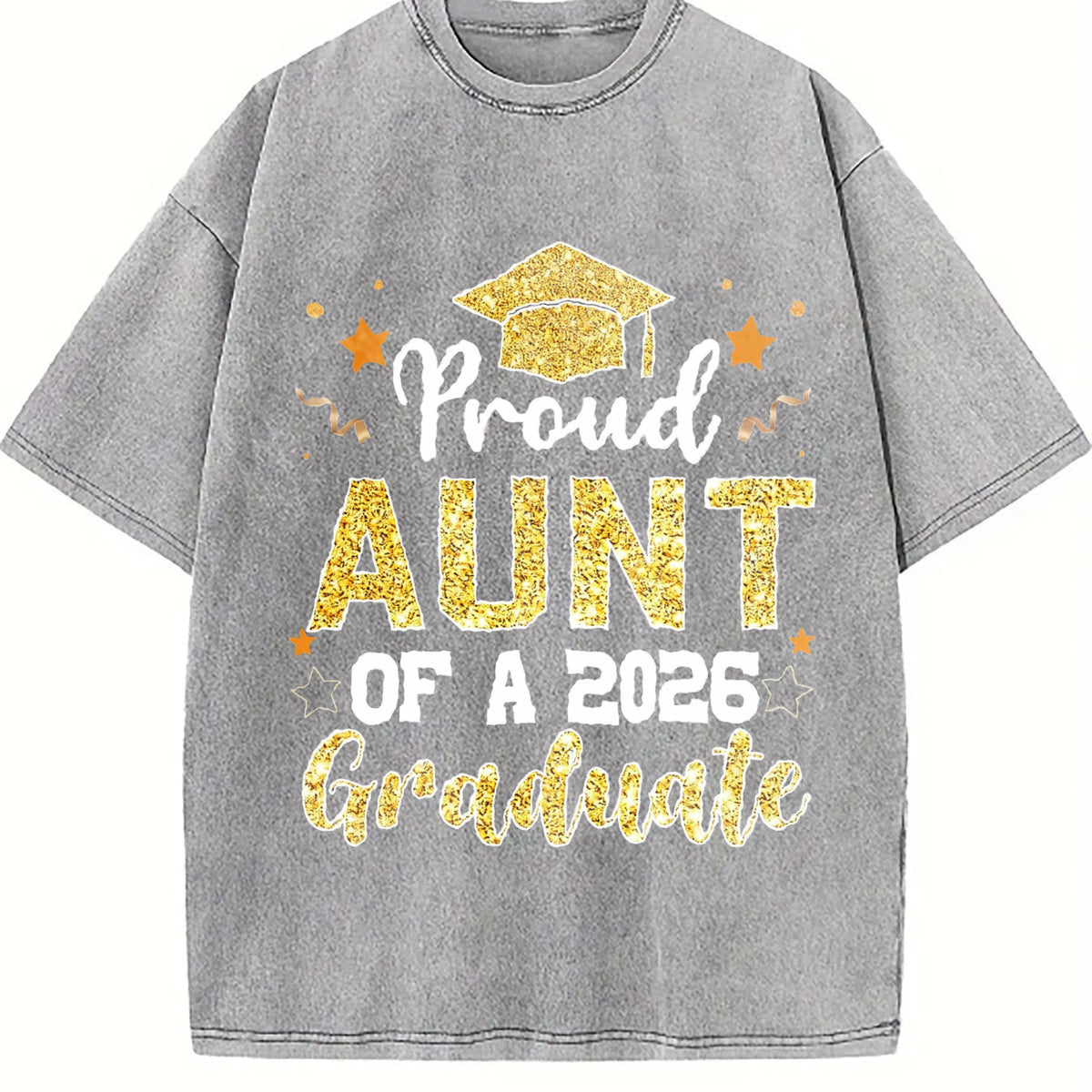 100 Proud Aunt Of A 2026 Graduate For Senior Vintage Washed product image 5