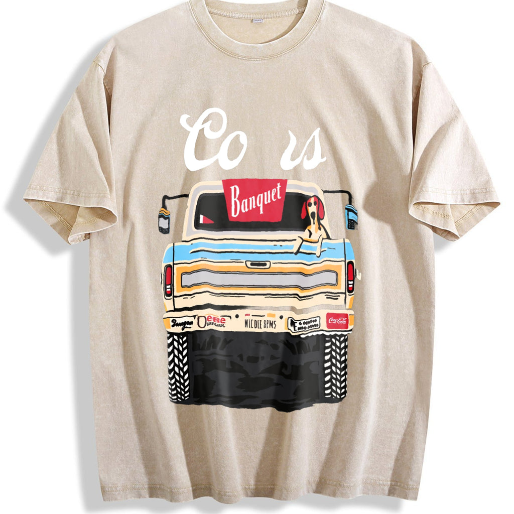 Truck Vintage Washed T-Shirt product image 1