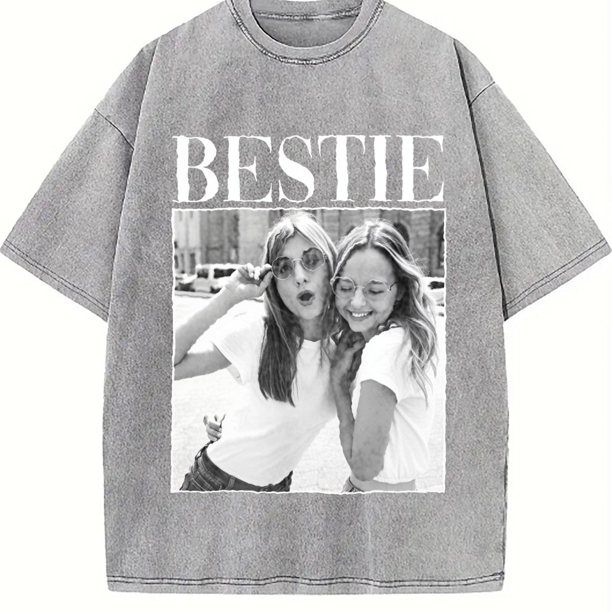 Bestie Vintage Washed T-Shirt product image 5