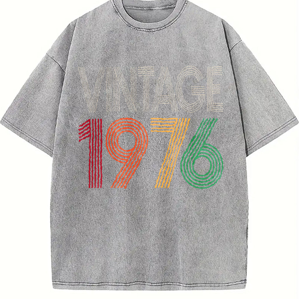 50th Birthday Vintage Washed T-Shirt product image 5