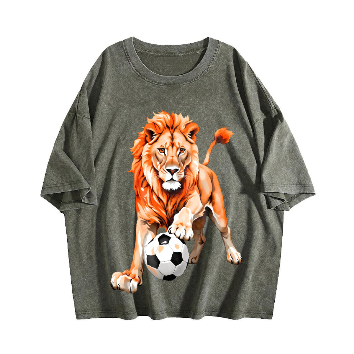 Global Soccer Fan Vintage Washed T-Shirt product image 4