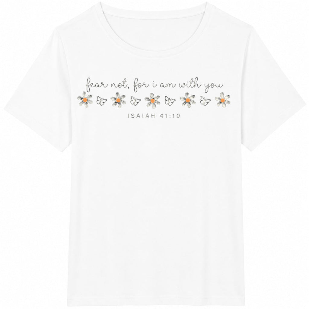 Fear Not For I Am With You Cotton T-Shirt product image 2