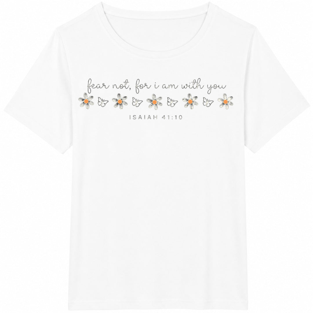 Fear Not For I Am With You Cotton T-Shirt product image 2
