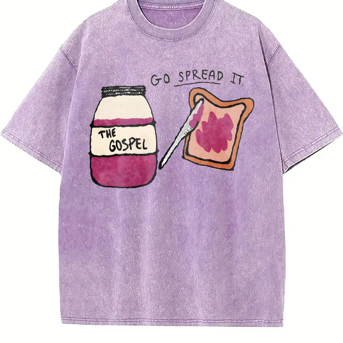 Dark Gray Gospel - Summer - Christian Humor Go Spread product image 6